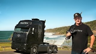 Volvo Trucks - Jason Ryan shows off his Viking Mafia truck - "Welcome to my cab"