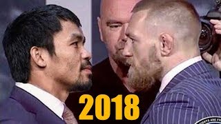 МЭННИ ПАКЬЯО vs. КОНОР МАКГРЕГОР в 2018 году (Настоящий Боксерский Бой)