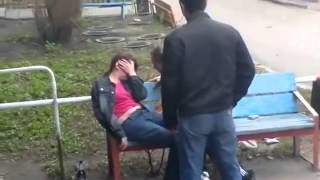 алкаши не поделили любимую