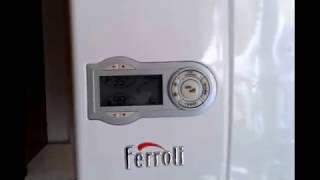 Химическая промывка теплообменника газового котла от накипи FERROLI DIVAtop micro F24