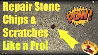 How To Remove Any Paint Chip or Scratch in Your Car Paint... DIY