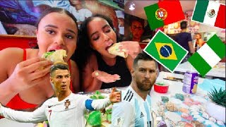 FIFA WORLD CUP FOOD JOURNEY 2018 | Osh and Akela