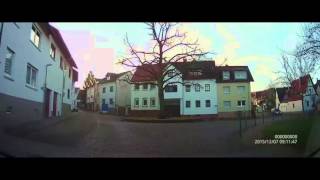 2015 12 07 Fahrt von  Wiesloch über Rauenberg nach Rotenberg