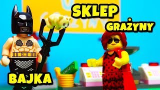 BAJKA nie DLA DZIECI ? Sklep u Grażyny ? LEGO SHOPKINS Zabawa w Sklep Po Polsku