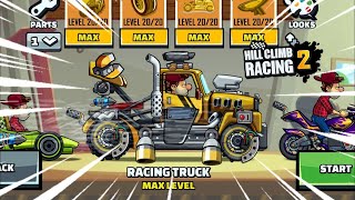 Max All Tuning Parts Racing Truck - Hill Climb Racing 2 Update