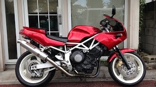 Suntum Motors Yamaha TRX850 Candy Red