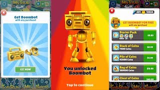 Unlocking BOOMBOT ON SUBWAY SURFERS!