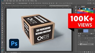 How to Create 3D Packaging Design Mockup in Photoshop | Tutorial