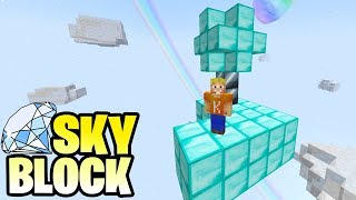 SKYBLOCK nur alles ist aus DIAMANTEN ??