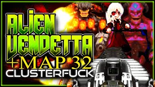 That FINAL ROOM... | Alien Vendetta MAP 29-32 | Complex Doom/LCA/Clusterfuck