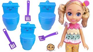 Feeding Pets Pooparoos Squishy Toys with Surprise Water Blind Bags !
