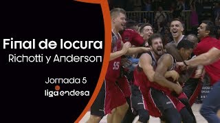 ¡FINAL DE LOCURA! Richotti y Anderson salvan a Montakit Fuenlabrada | Liga Endesa 2019-20
