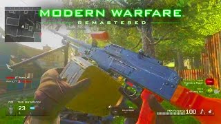 Modern Warfare Remastered - "PKM GAMEPLAY" - NEW LMG Gameplay Showcase - COD MWR