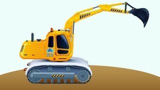 Обзоры мобильных игр - Экскаватор - Рабочие машины в песочнице