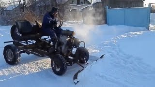 Самодельный трактор ЗИД