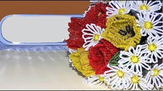 Цветы из бисера / БУКЕТ из бисера на свадьбу, День Рождения