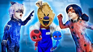МОРОЖЕНЩИК СХВАТИЛ КВАМИ! ЛЕДИБАГ и СУПЕР-КОТ должны повторить НЕВЕРОЯТНЫЕ ТРЮКИ из ТИК ТОК!
