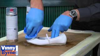 How to Spray a Leather Shoe