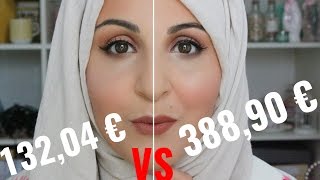 Maquillage Parfumerie vs  Maquillage Supermarché !