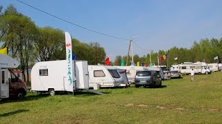 Международный слет кемперов и караванеров в Крупском районе