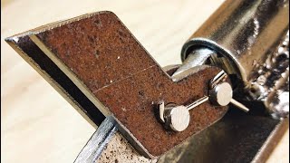 Настоящая МУЖСКАЯ самоделка! Из ржавых кусков железа!
