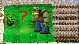Plants vs Zombie Battlez Minigames ; 1 Threepeater vs 999 Gargantuar