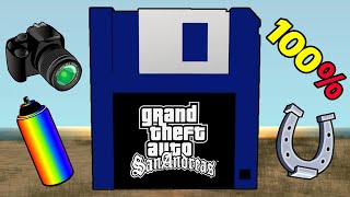 ? Помощь в прохождении GTA SA: Собрать все коллекции, пройти на 100%, устранить баги сохранения.