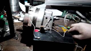 двигатель из автомобильного генератора