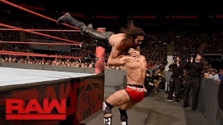 Seth Rollins vs. Cesaro: Raw, Nov. 27, 2017