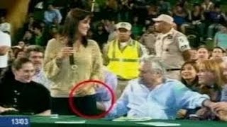 [LIVE] Mayor Of Bolivian City Filmed Groping Three Women At Official Events | Mayor Touching Women