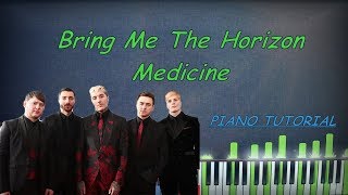 Bring Me The Horizon - Medicine piano cover | Karaoke