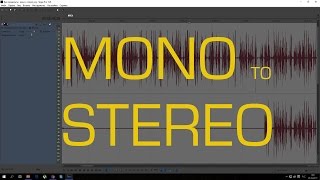 Как переделать звук с моно в стерео (How to convert audio from mono to stereo)