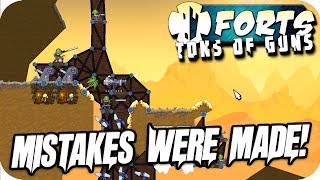 Forts Multiplayer 3v3 Gameplay Canyon Of Mistakes
