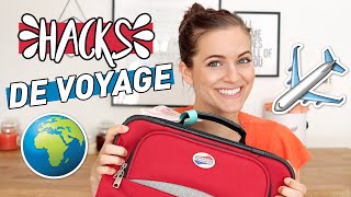 MEILLEURS GADGETS & ASTUCES DE VOYAGE | Pourquoi on ne me l'a pas dit plus tôt?! ?