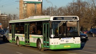 Поездка на автобусе ЛиАЗ-5292.21 № 16710 Маршрут № 709 Москва