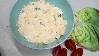 Αυγοσαλάτα - Eggsalad | Greek Cooking by Katerina