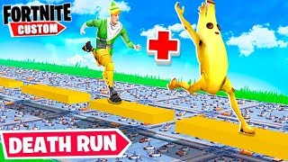 Crazy CO-OP Deathrun with SIMON in FORTNITE! (Fortnite Creative Mode)