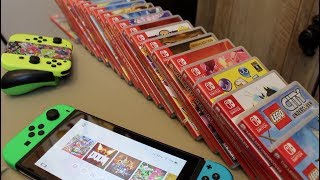 The ULTIMATE Nintendo Switch Game Collection!!