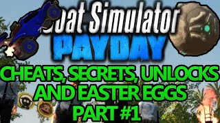 Goat Simulator Payday unlocks, cheats, secrets and Easter eggs part #1