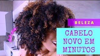 COMO SALVEI O CABELO COM PRODUTO NATURAL l Tati Sacramento