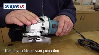 Screwfix - ERBAUER ERB666GRD 750W 4½" ANGLE GRINDER 220-230V