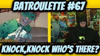 BatRoulette #67 - Knock Knock...it's BATMAN! (OMEGLE FUNNY MOMENTS!)