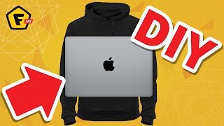 КАК СДЕЛАТЬ СУМКУ ДЛЯ НОУТБУКА ИЗ ТОЛСТОВКИ