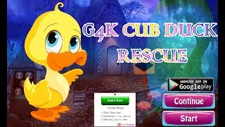 G4K Cub Duck Rescue Walkthrough [Games4King]