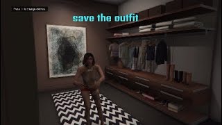 GTA ONLINE EASY TOPLESS FEMALE OUTFIT GLITCH