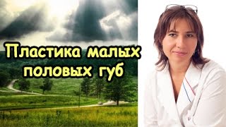 Пластика малых половых губ