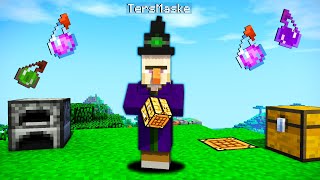 BÜYÜCÜ OLARAK MİNECRAFT OYNADIM - EFSANE ÖZELLİK - Minecraft