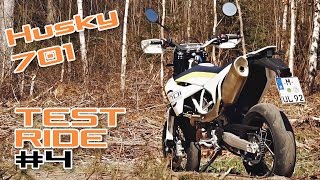 Husqvarna 701 (2017) 75PS und 71NM Wheeliemonster!! TESTRIDE#4