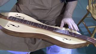 Folkcraft Instruments Bass Dulcimer Demonstration, Serial Number 8022273