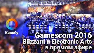 Прямая трансляция Gamescom 2016 на русском языке: Blizzard, Electronic Arts